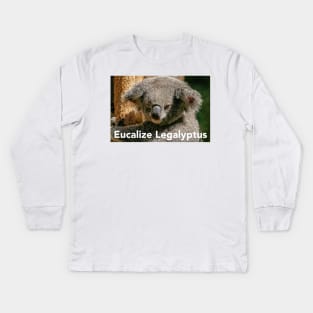 Stoned Koala Kids Long Sleeve T-Shirt